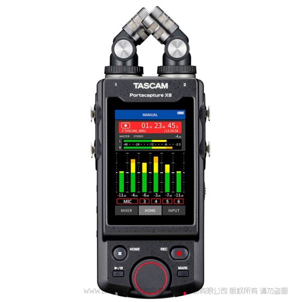達(dá)斯冠 Tascam Portacapture X8 1.31固件下載 說明書下載 使用手冊 pdf 免費(fèi) 操作指南 如何使用 快速上手