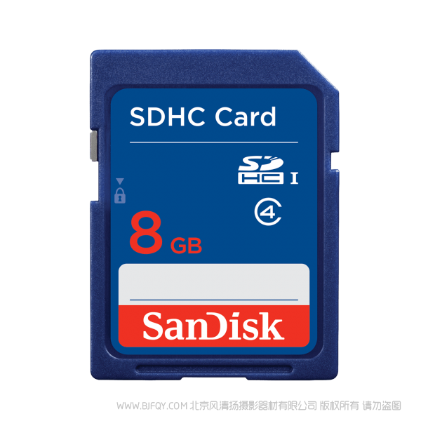 閃迪 SDSDB-008G-Z35 SDHC/SDXC 存儲卡 C4 內(nèi)存 閃存數(shù)碼相機 測試卡