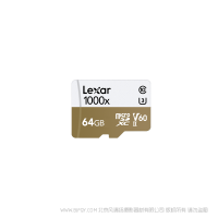 雷克沙 LSDMI64GCB1000A Lexar® Professional 1000x microSDHC™/microSDXC™ UHS-II 存儲(chǔ)卡 64G 讀150MB/s，寫90MB/s