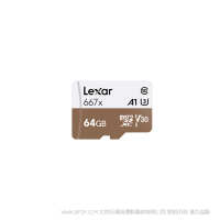 雷克沙 LMS0667064G-BNNNC Lexar® Professional 667x microSDXC™ UHS-I 存儲(chǔ)卡 64G 讀100MB/s, 寫90MB/s