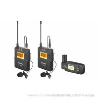 楓笛 Saramonic UwMic9 Kit8（TX9+TX9+RX-XLR9）無線領(lǐng)夾式麥克風(fēng) 一拖二  小蜜蜂 小海豚 單反攝像機話筒