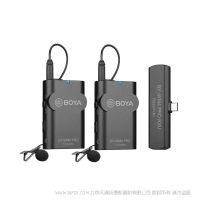 博雅 BOYA BY-WM4 Pro-K6  一拖二無(wú)線麥克風(fēng)系統(tǒng)