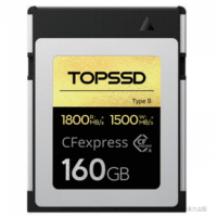 天碩 TOPSSD CFE卡 CFexpress Type B儲(chǔ)存卡 適用于 EOSR5 C500MarkII 1DX3 D6 1800MB/秒 160GB 320GB 