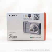 索尼 Sony DSC-W810/S/B/P 數(shù)碼相機 銀色（約2010萬像素 6倍光學變焦 2.7英寸屏 26mm廣角）數(shù)碼相機 卡片相機