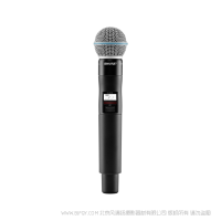 Shure 舒爾 QLXD2/B58A QLXD24/BETA58A 話筒配備QLXD2手持式發(fā)射機 QLX-D™數字無線系統(tǒng)之手持式無線發(fā)射機。