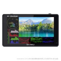 FEELWORLD 富威德 LUT6S 6寸2600nits HDR/3D LUT 4K觸摸攝影監(jiān)視器帶波形圖矢量圖直方圖 3G-SDI 4K HDMI輸入輸出 1920X1080 IPS屏