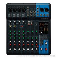 雅馬哈 YAMAHA MG10XU 模擬調(diào)音臺 10通道調(diào)音臺：4個話筒 / 10 個線路輸入 (4 個單聲道 + 3 個立體聲) / 1 立體聲母線 / 1 AUX (包括 FX)