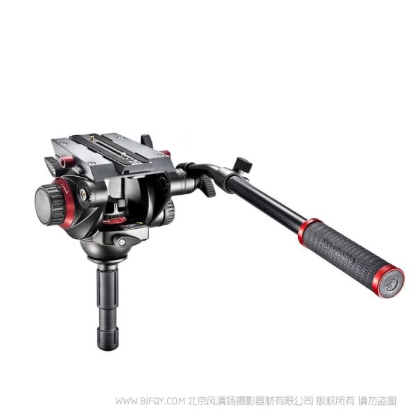 曼富圖 504HD 專業(yè)液壓攝像云臺(tái) 液壓控制云臺(tái)的搖攝與俯仰