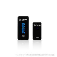 BOYA 博雅 BY-XM6-S1 Mini 2.4GHz迷你雙通道無線麥克風系統(tǒng) 3.5口 TRS 1V1 一拖一 無充電盒